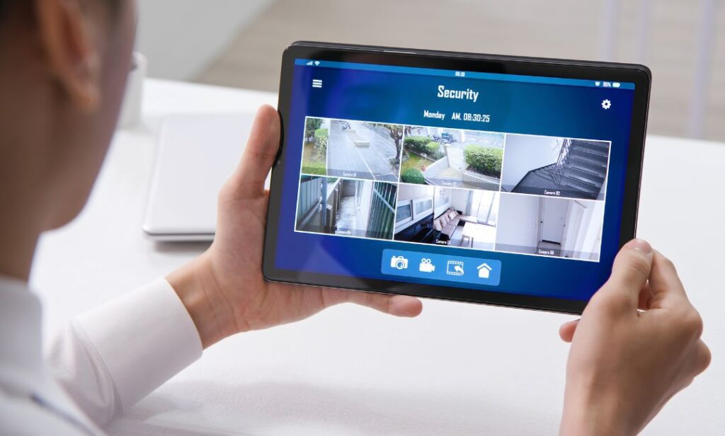 Smart home security and safety features